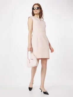 MORE&MORE Robes Fourreaux Robe Fourreau Femme Rose Pastel -Joli Mode Soldes Magasin 40cf70696fb2edc50087483527601632