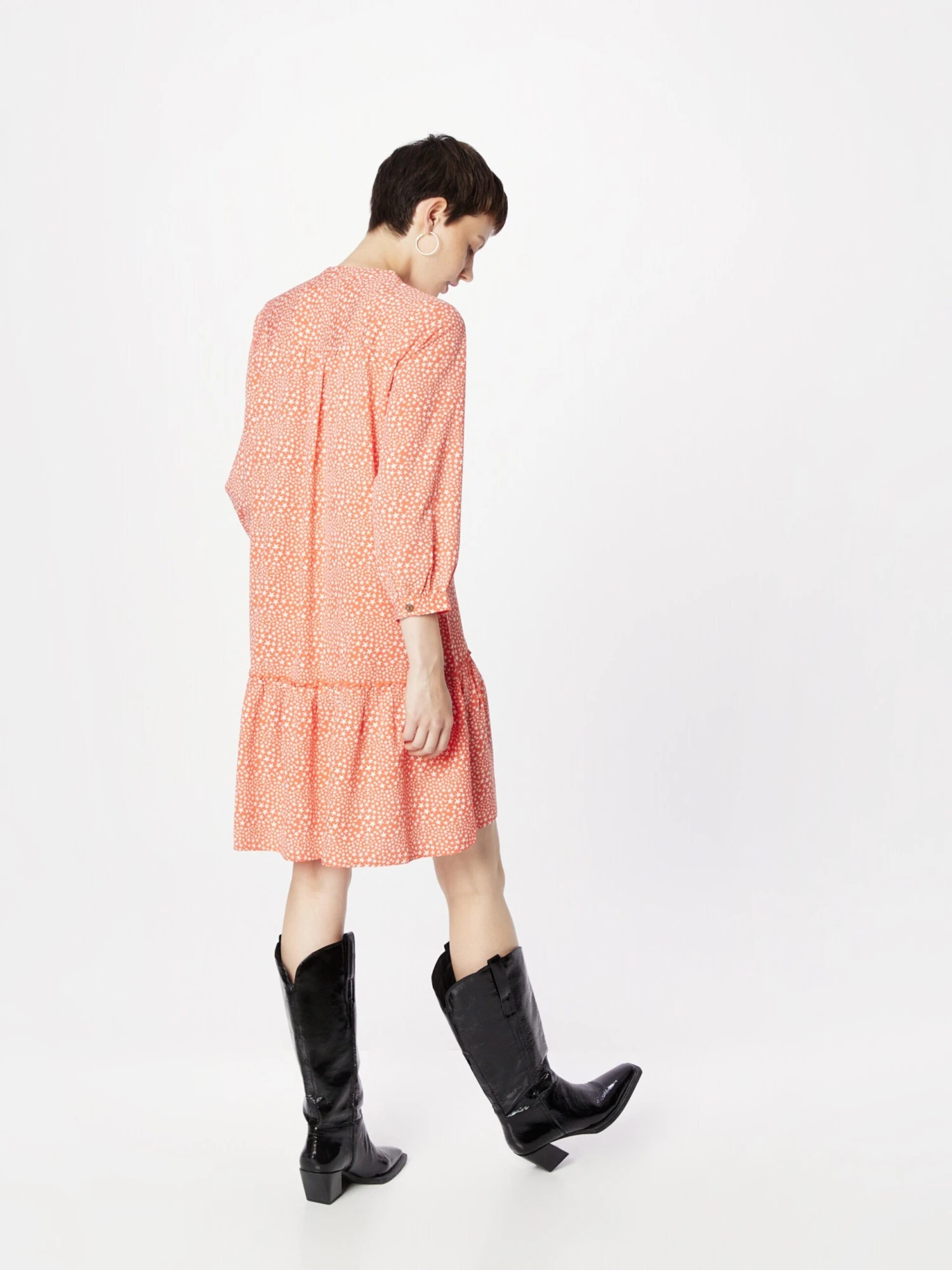 Shiwi Robes Fluides Robe-chemise Tuvalu Femme Corail 6 Shiwi Robes Fluides Robe-chemise Tuvalu Femme Corail – Image 4