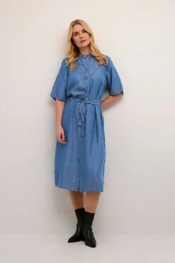 Kaffe Robes Fluides Robe-chemise Cally Femme Bleu 8 Kaffe Robes Fluides Robe-chemise Cally Femme Bleu -Joli Mode Soldes Magasin 43f3b466761bda6c77b8d55564322fb8