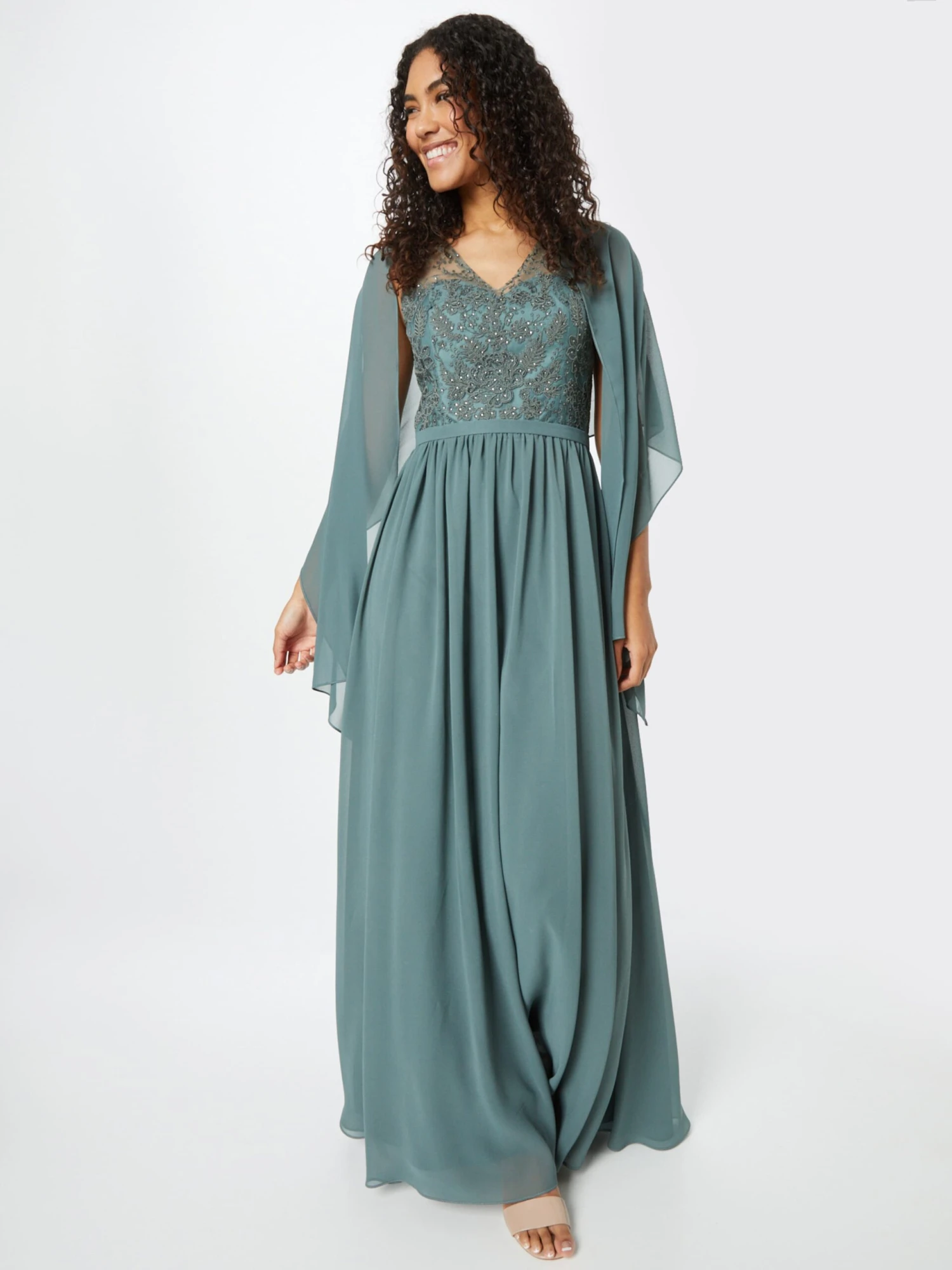 Mascara Robes De Soirée Robe De Soirée Femme Vert Foncé 7 Mascara Robes De Soirée Robe De Soirée Femme Vert Foncé – Image 5