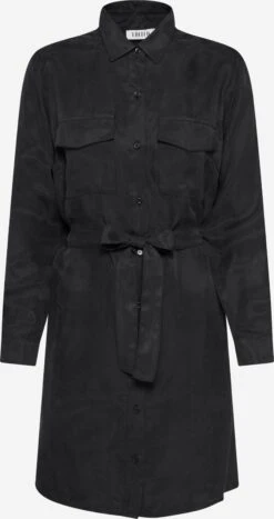 EDITED Robes Fluides Robe-chemise Farha Femme Noir