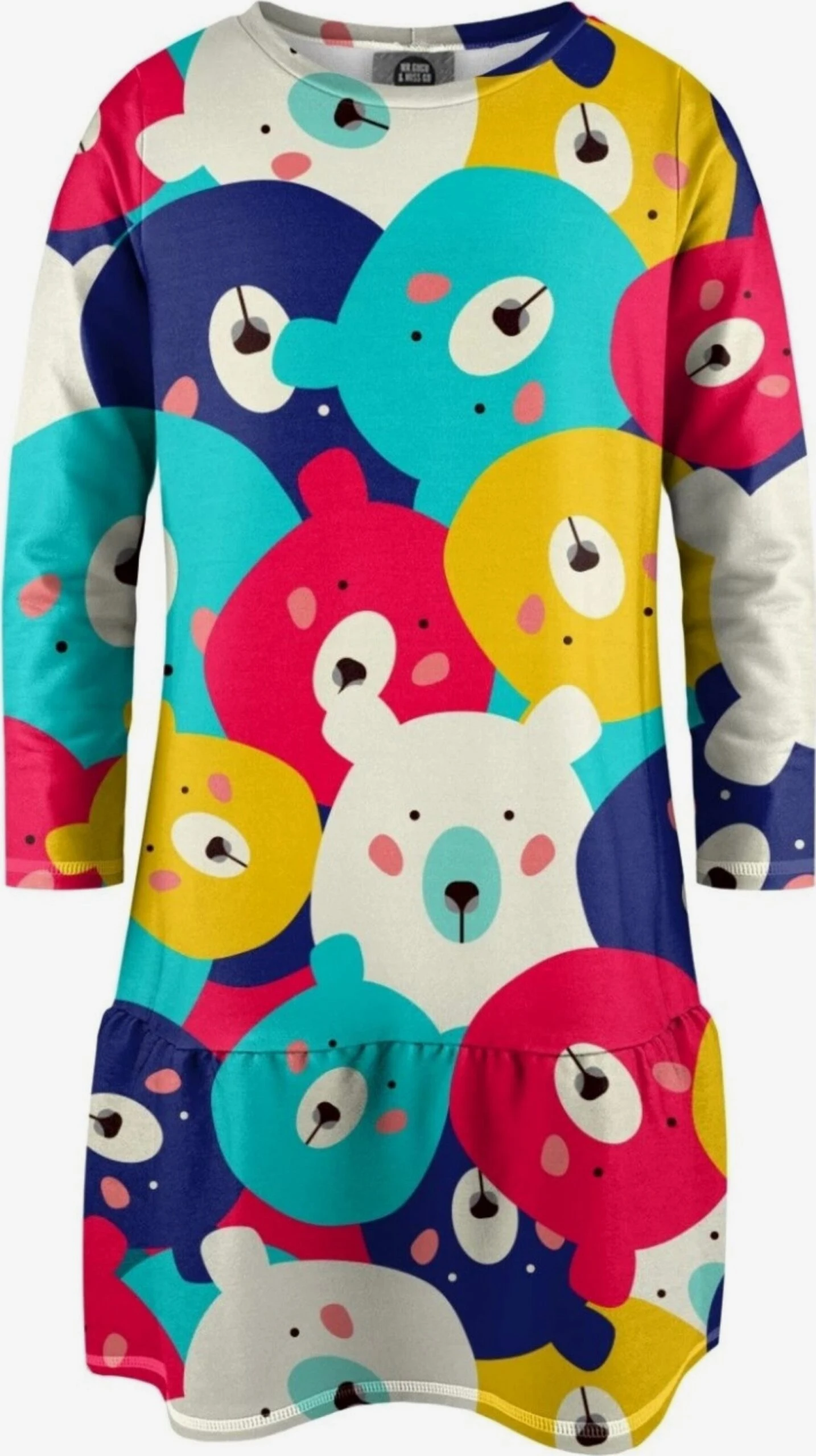 Mr GUGU & MISS GO Robes Robe Colorful Bears Enfants Mélange De Couleurs 3 Mr GUGU & MISS GO Robes Robe Colorful Bears Enfants Mélange De Couleurs
