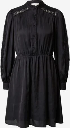 Robes Fluides Robe-chemise Nathalie Femme Noir