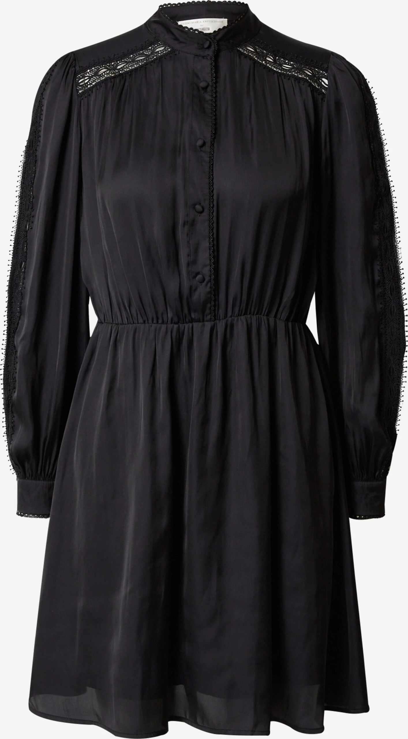 Robes Fluides Robe-chemise Nathalie Femme Noir 3 Robes Fluides Robe-chemise Nathalie Femme Noir