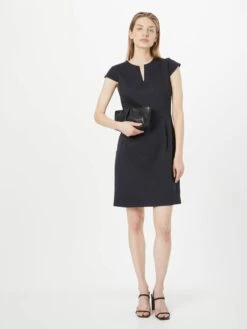 MORE&MORE Robes Fourreaux Robe Fourreau Femme Bleu Nuit -Joli Mode Soldes Magasin 47ffed2ad5a8b27f9c7152adfbe82506