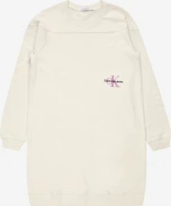 Calvin Klein Jeans Robes Robe Enfants Ivoire