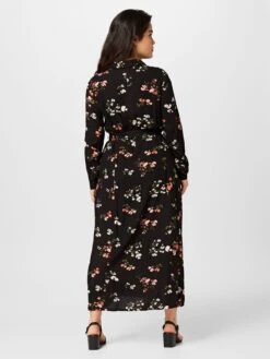 Robes Fluides Robe-chemise Aurelia Femme Noir -Joli Mode Soldes Magasin 4c3301e89fdf9ea0990f756f3a2d6ae4