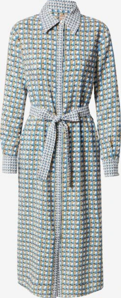 BOSS ORANGE Robes Fluides Robe-chemise Defelize Femme Mélange De Couleurs