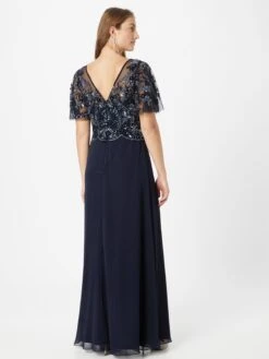 Adrianna Papell Robes De Soirée Robe De Soirée Femme Bleu Nuit -Joli Mode Soldes Magasin 4f0b6a73e8a280fe7fdc9de601495a81