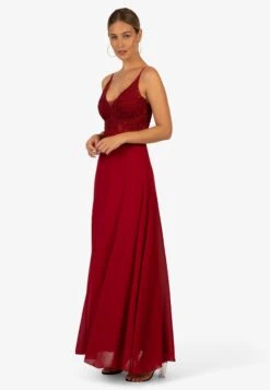 Robes De Soirée Robe De Soirée Femme Rouge Carmin -Joli Mode Soldes Magasin 50c52093ef84875e8a1778141fdc89f2