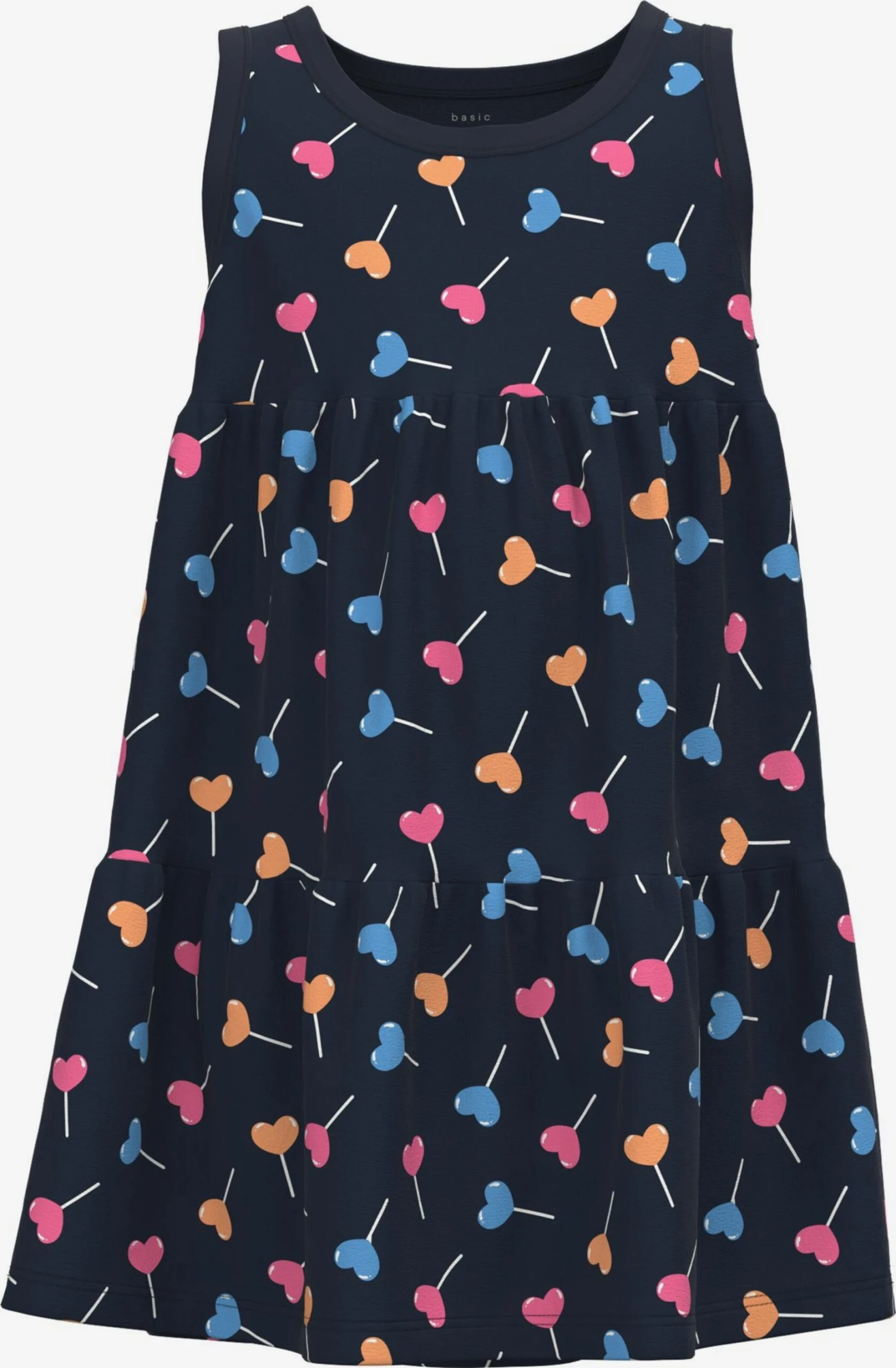 NAME IT Robes Robe VIGGA Enfants Bleu Nuit / Orchidée 4 NAME IT Robes Robe VIGGA Enfants Bleu Nuit / Orchidée – Image 2