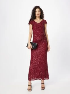 Robes De Soirée Robe De Soirée Femme Rouge Rubis -Joli Mode Soldes Magasin 52a054e0fa1d0fadc961828dee1d93c6