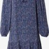 Robes Fluides Robe-chemise Ria Femme Bleu Nuit / Bleu Ciel -Joli Mode Soldes Magasin 5323a489473652e3cd1446dddc931317