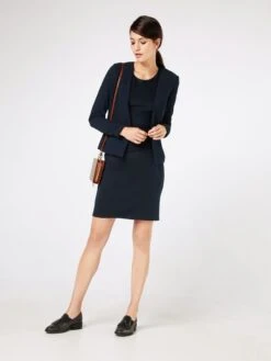 Kaffe Robes Fourreaux Robe Fourreau India Femme Bleu Foncé -Joli Mode Soldes Magasin 547ac137d767e05f23daf0d08ede106d