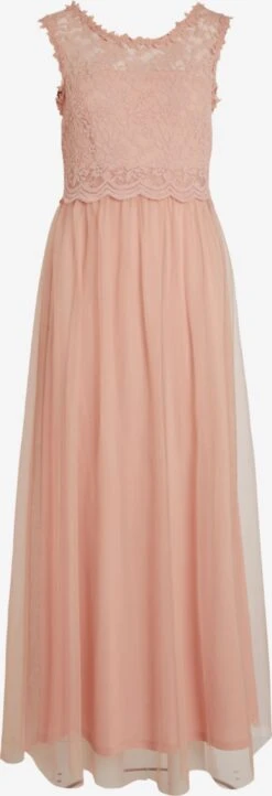 Vila Robes De Soirée Robe De Soirée Lynnea Femme Rose Ancienne