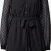 About You Robes Fluides Robe-chemise Rosalie Femme Noir