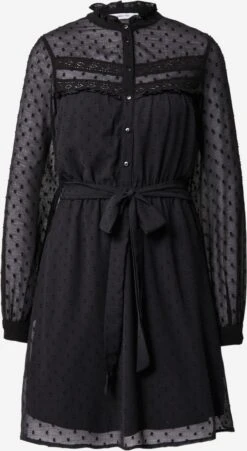 About You Robes Fluides Robe-chemise Rosalie Femme Noir
