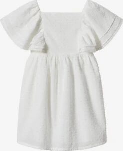 Mango Kids Robes Robe OLIVIA Enfants Blanc