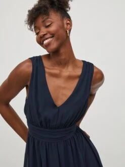 Vila Robes De Soirée Robe De Soirée Milina Femme Bleu Foncé 14 Vila Robes De Soirée Robe De Soirée Milina Femme Bleu Foncé -Joli Mode Soldes Magasin 5b552eeccfa2d06f4e5e069f6cf04c2e