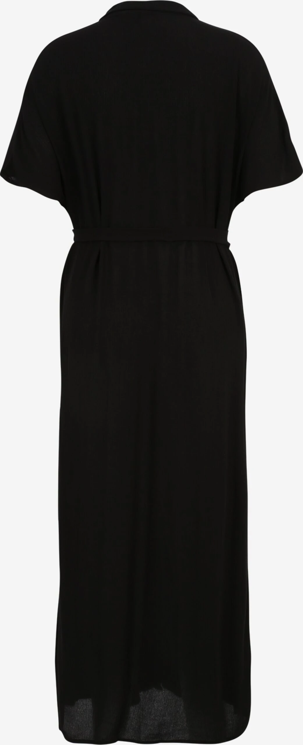 Vero Moda Tall Robes Fluides Robe-chemise Menny Femme Noir 4 Vero Moda Tall Robes Fluides Robe-chemise Menny Femme Noir – Image 2