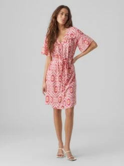 Vero Moda Robes Fluides Robe-chemise SIFA Femme Rose 10 Vero Moda Robes Fluides Robe-chemise SIFA Femme Rose -Joli Mode Soldes Magasin 5c73491bfc988151aa3db25e6c9d013b