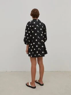 EDITED Robes Fluides Robe-chemise Thanya Femme Noir -Joli Mode Soldes Magasin 5db6ccf760e1cf6f04843bf8f4b730a7