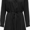 ONLY Robes Fluides Robe-chemise Cory Femme Noir 2 ONLY Robes Fluides Robe-chemise Cory Femme Noir -Joli Mode Soldes Magasin 5e6aa2276e962df979c87a4e2dcb5ed0