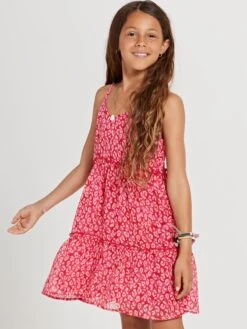 Shiwi Robes Robe JAKARTA Enfants Rouge / Melon -Joli Mode Soldes Magasin 5f28b5a0f173399562abaedf87f32eb5