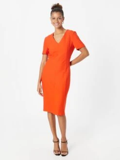 Robes Fourreaux Robe Fourreau DAMAISA Femme Orange -Joli Mode Soldes Magasin 5f3273fe41a5302bf76fb4844daf5b05
