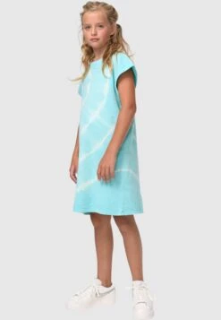 URBAN CLASSICS Robes Robe Enfants Aqua -Joli Mode Soldes Magasin 6021a12c54e504ffba87e8ce8f3185ff