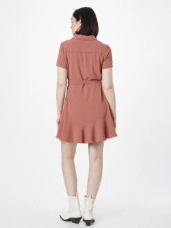 About You Robes Fluides Robe-chemise Tania Femme Rose -Joli Mode Soldes Magasin 61d7ab0bc16ff9cf7e95e5314da99077