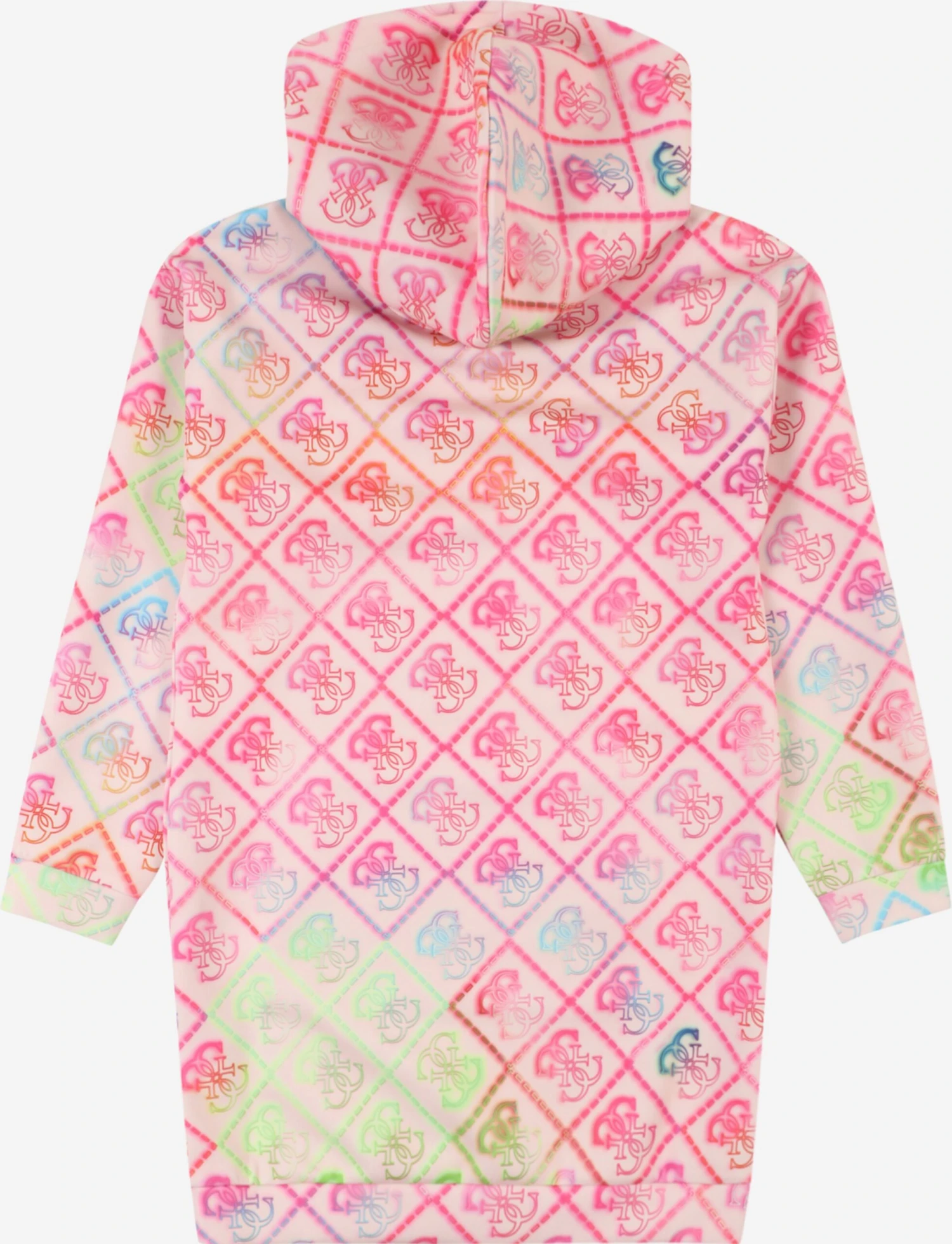 Guess Robes Robe Enfants Rose / Rose Pastel 4 Guess Robes Robe Enfants Rose / Rose Pastel – Image 2