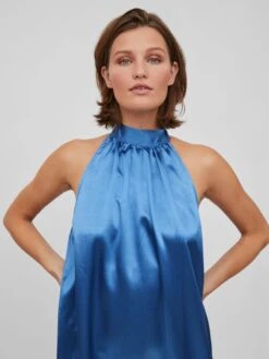 Vila Robes De Soirée Robe De Soirée SITTAS Femme Indigo -Joli Mode Soldes Magasin 651e97ec1d88fa4ebd43b8e679088cfa