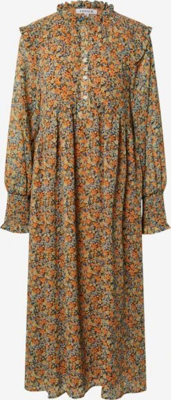 EDITED Robes Fluides Robe-chemise Mascha Femme Orange