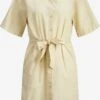 JJXX Robes Fluides Robe-chemise ZIZI Femme Beige