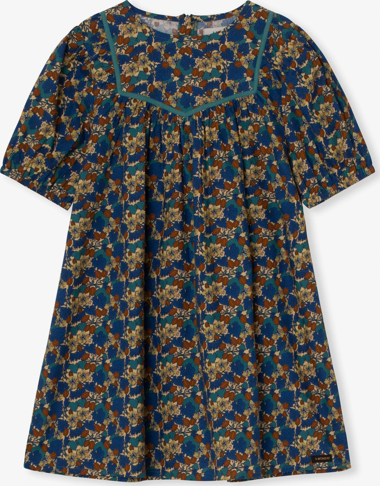 Robes Robe Maddy Enfants Ocre / Noisette 3 Robes Robe Maddy Enfants Ocre / Noisette