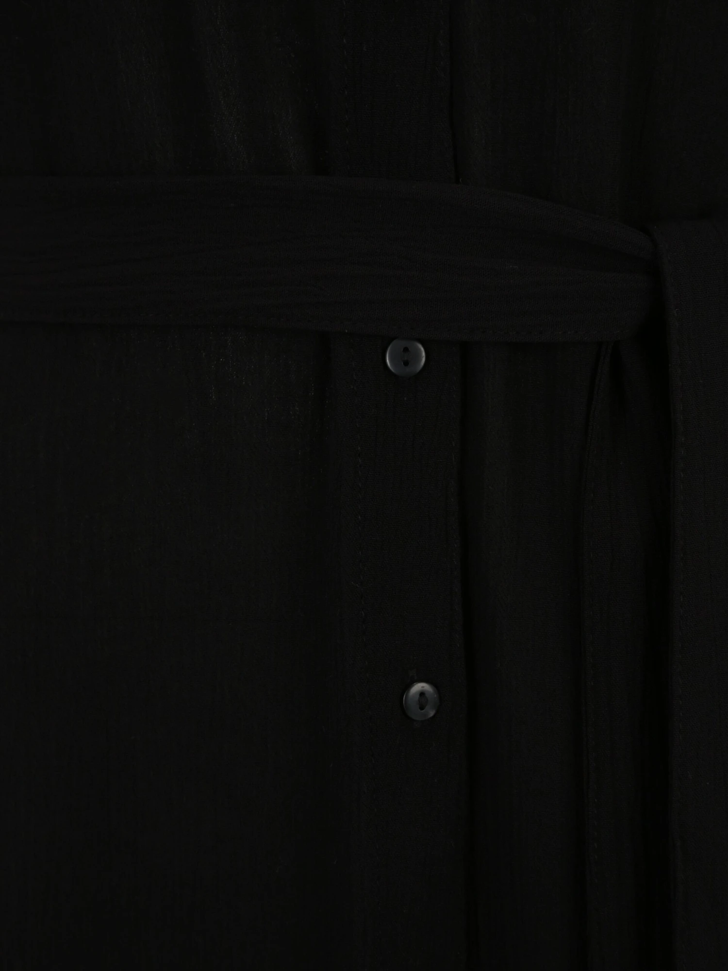 Vero Moda Tall Robes Fluides Robe-chemise Menny Femme Noir 5 Vero Moda Tall Robes Fluides Robe-chemise Menny Femme Noir – Image 3