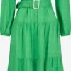 Robes Fluides Robe-chemise Femme Vert Gazon 2 Robes Fluides Robe-chemise Femme Vert Gazon -Joli Mode Soldes Magasin 7258efb97f6f4f8d042edfa997dc2cc0