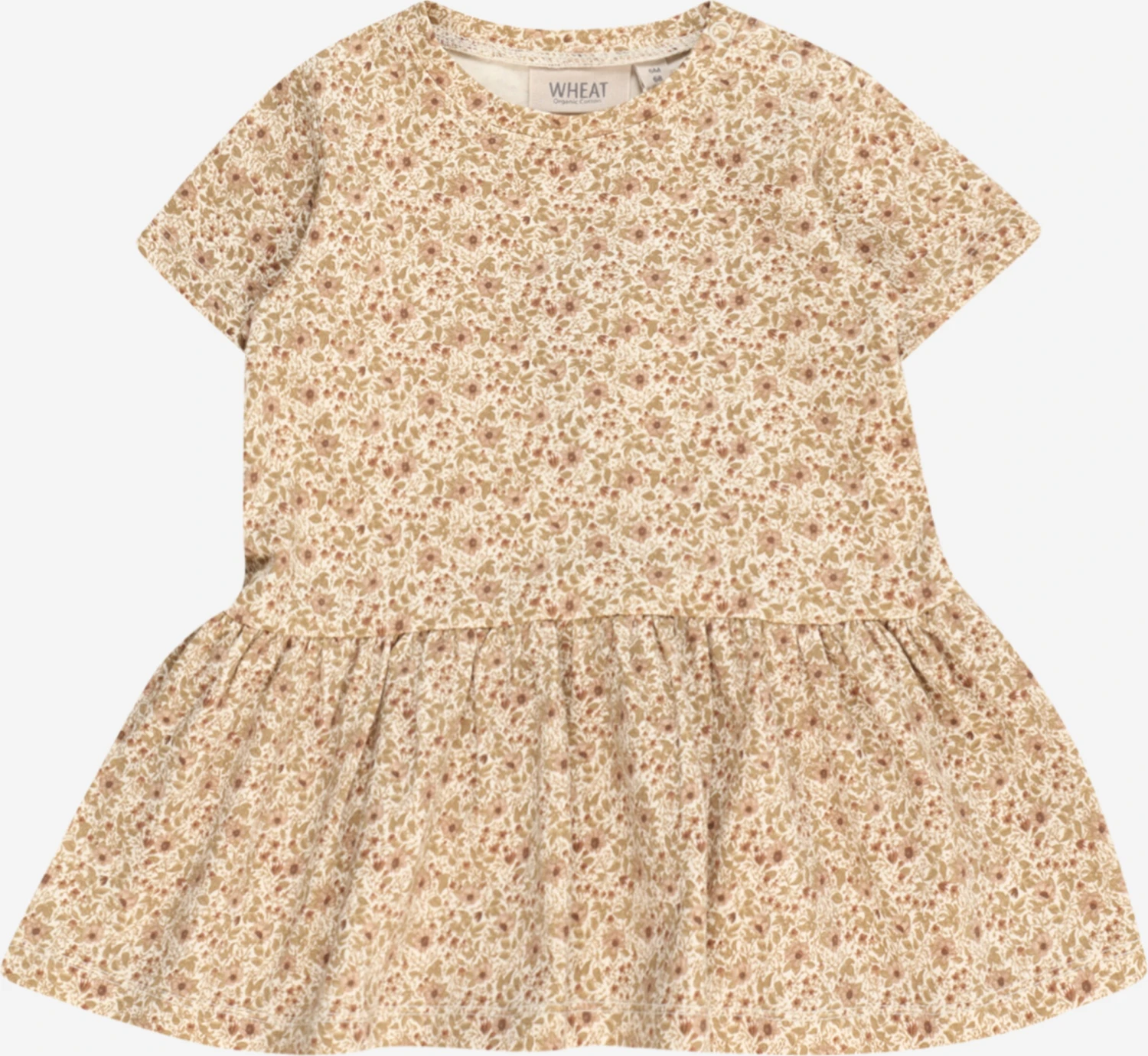 Wheat Robes Robe Birthe Enfants Beige Clair / Beige Foncé 3 Wheat Robes Robe Birthe Enfants Beige Clair / Beige Foncé