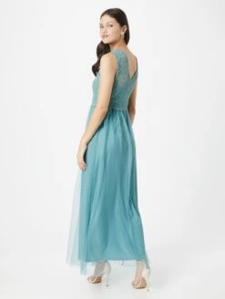 Vila Robes De Soirée Robe De Soirée LYNNEA Femme Bleu -Joli Mode Soldes Magasin 733b33f344dc3a309c6260c5697539ee