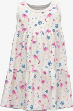 NAME IT Robes Robe Vigga Enfants Bleu Clair / Blanc -Joli Mode Soldes Magasin 73824789521abbbbf070262787332e01