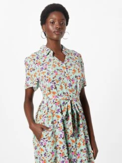 Robes Fluides Robe-chemise TYRA Femme Jade -Joli Mode Soldes Magasin 74f18b9732f894072ef8d43565562406