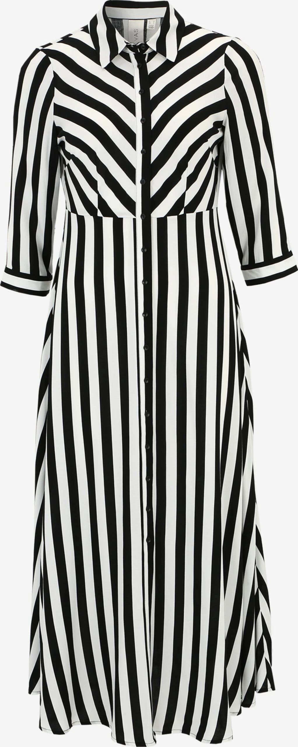 Robes Fluides Robe-chemise SAVANNA Femme Noir 3 Robes Fluides Robe-chemise SAVANNA Femme Noir