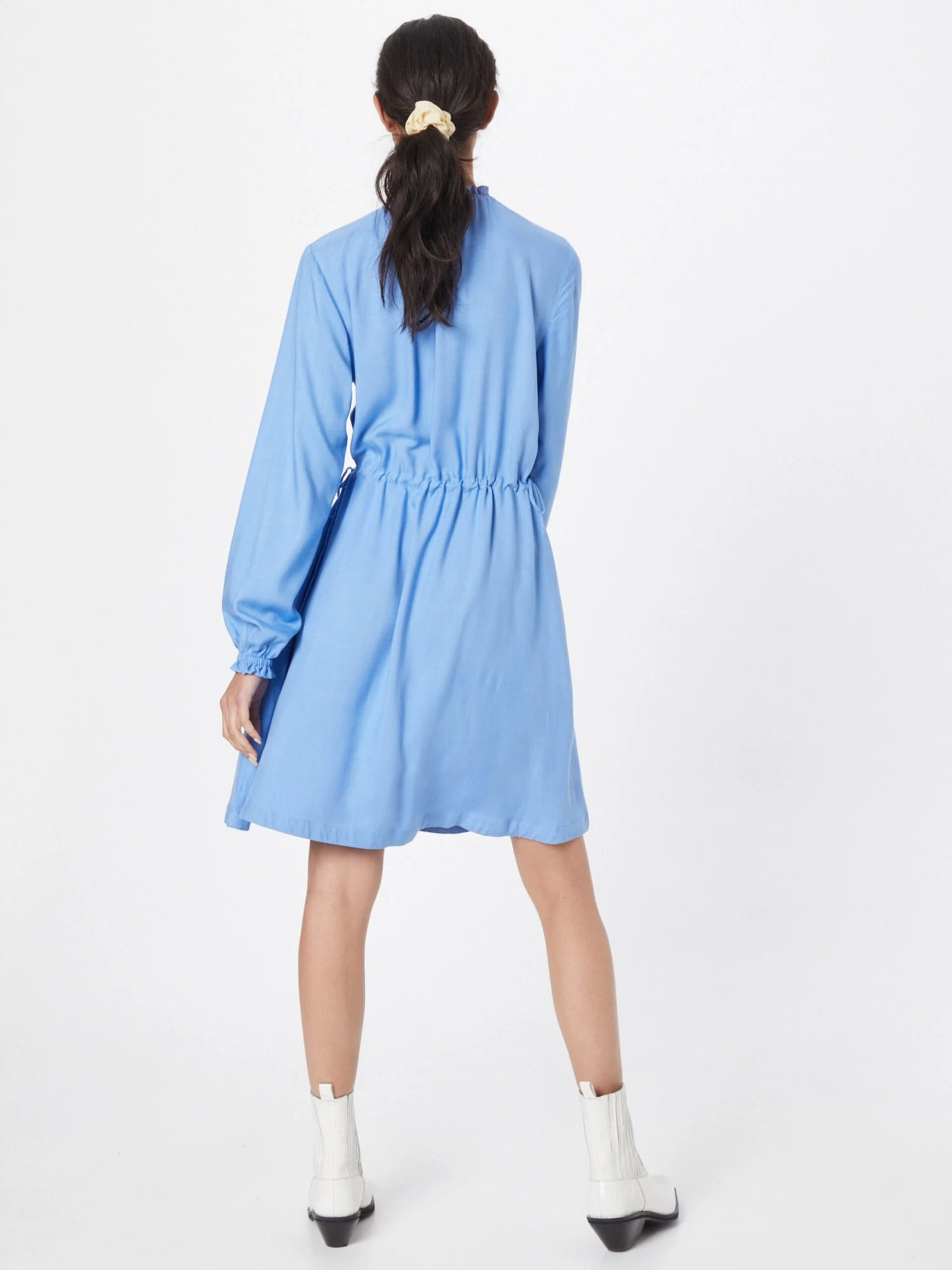 Soft Rebels Robes Fluides Robe-chemise Karla Femme Bleu Clair 6 Soft Rebels Robes Fluides Robe-chemise Karla Femme Bleu Clair – Image 4