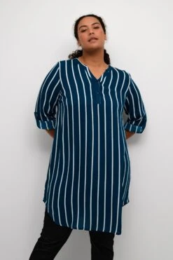 Robes Fluides Robe-chemise Milana Femme Bleu -Joli Mode Soldes Magasin 79139a70851b4c2133ce4adf5171d2c5