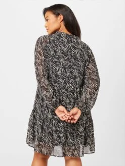 Robes Fluides Robe-chemise MILA GIA Femme Noir -Joli Mode Soldes Magasin 797f41fa4142923ed0d0f01fc8884807