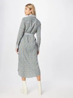 BOSS ORANGE Robes Fluides Robe-chemise Defelize Femme Mélange De Couleurs -Joli Mode Soldes Magasin 7c295fd2380f4dfd7e026f9d8834a812