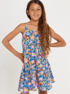 Shiwi Robes Robe JAKARTA Enfants Bleu -Joli Mode Soldes Magasin 7ca49c93868db395ae6a7484ce22d421