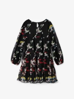 Desigual Robes Robe Arias Enfants Noir -Joli Mode Soldes Magasin 7cb5231169cc1de7c946389d053571bc
