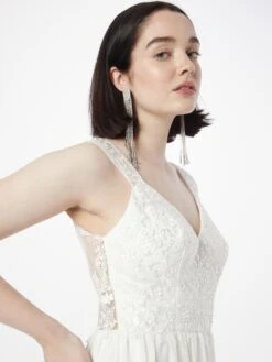 Robes De Soirée Robe De Soirée Femme Crème -Joli Mode Soldes Magasin 7d7dd3b56056d798efbcf19af5657424